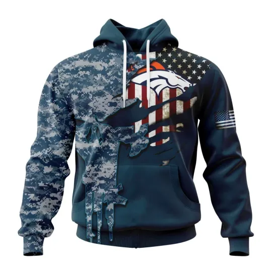 Discover Denver Football Team Broncoss 3D Hoodie