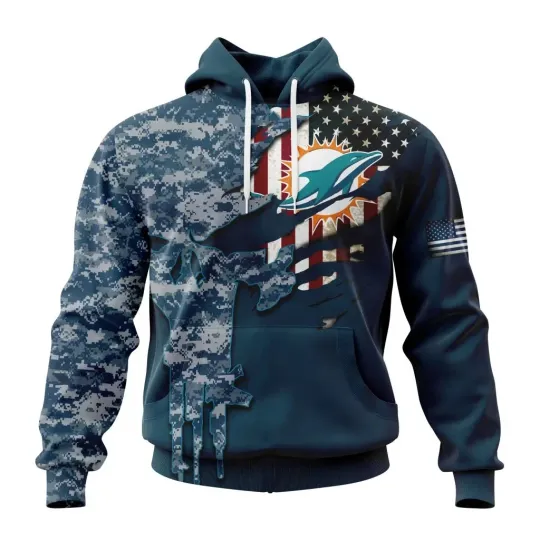 Discover Miami Football Team Dolphinss 3D Hoodie