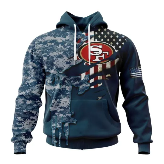 San Francisco Football Team 49erss 3D Hoodie