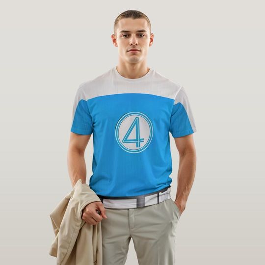 Human Torch Johnny Storm 3D T-Shirt, Fantastic Four Cosplay, Avengers Doomsday Costume