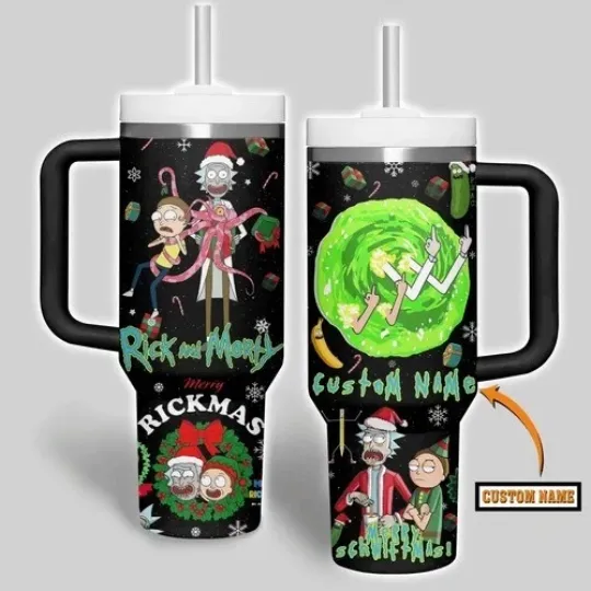 Discover SALE 30% Rick And M0rty Custom Cup 40 oz Tumbler With Handle