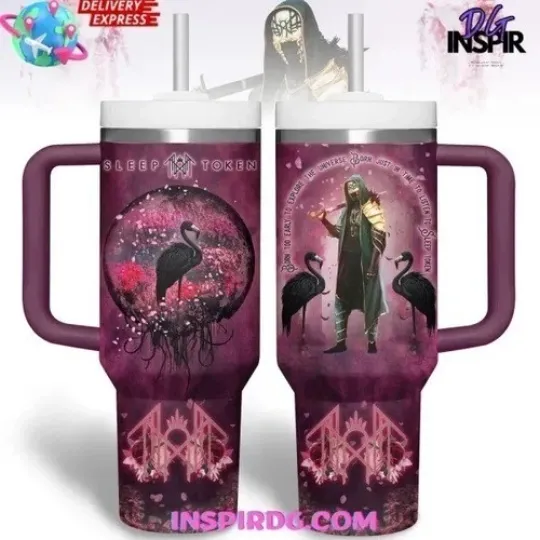 Discover SALE 30% Sle-ep To-ken Dark Bloom Stanley Tumbler Cup