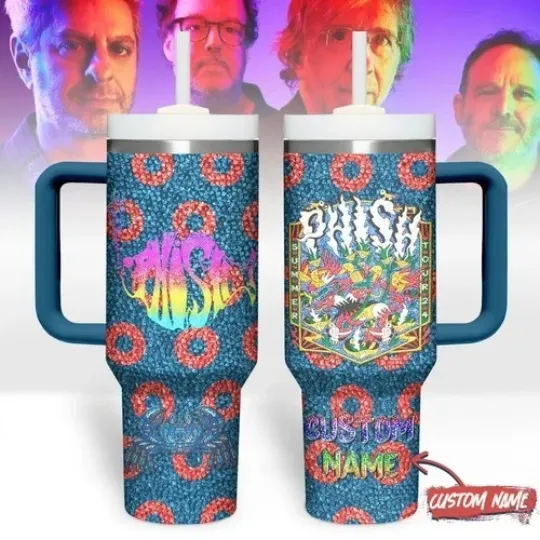 Discover Phish Music Custom Stanley Cup 40 oz Tumbler With Handle