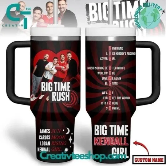 Discover Big Time Rush Special Tumbler 40oz with Handle