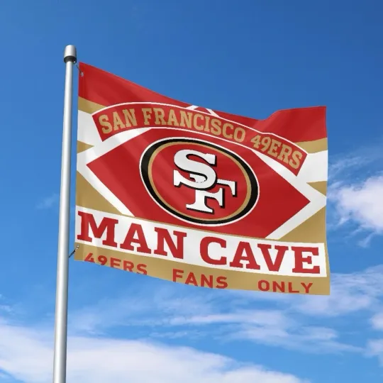 San Francisco Football Team House Flag