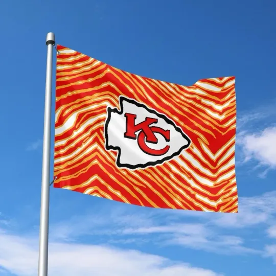 Discover Kansas City Fans Football Team House Flag