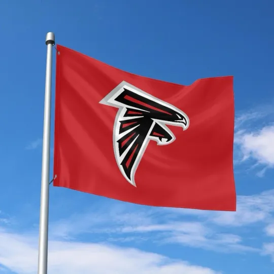Discover Atlanta Fans Football Team House Flag