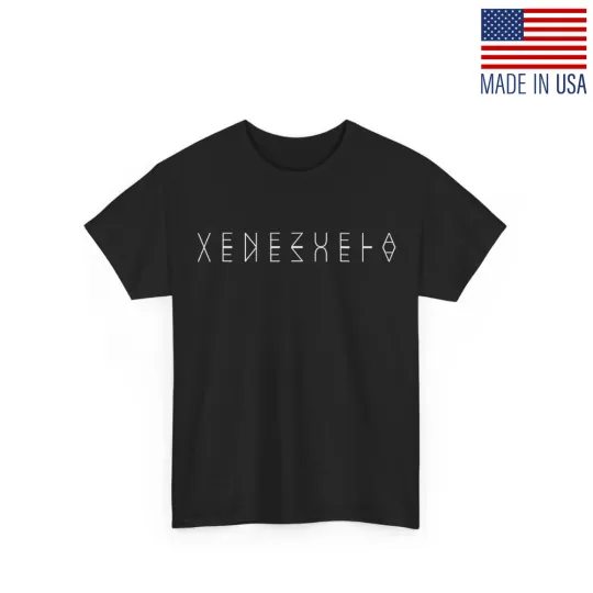 Discover Venezuela Shirt, Venezuela Reflections Venezuelan Word Art Reprint T-Shirt