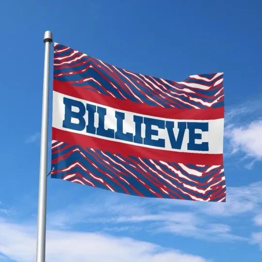Discover Buffalo Fans Football Team House Flag