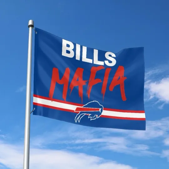 Discover Buffalo Fans Football Team House Flag