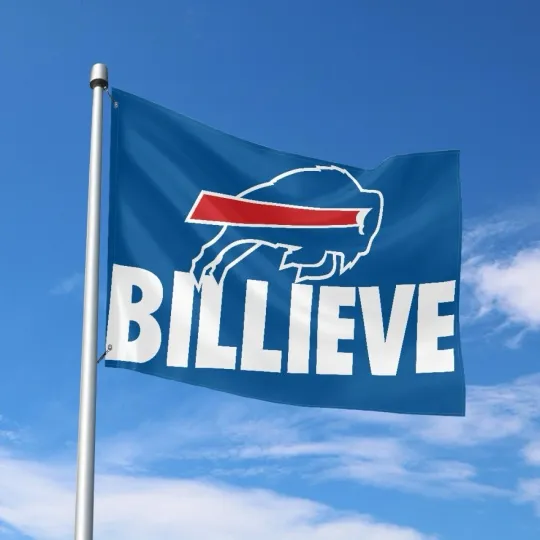 Discover Buffalo Fans Football Team House Flag