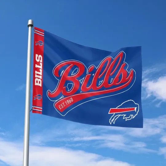 Discover Buffalo Fans Football Team House Flag