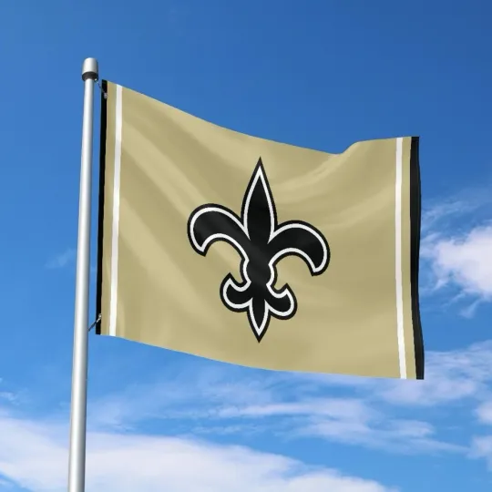 Discover New Orleans Fans Football Team House Flag