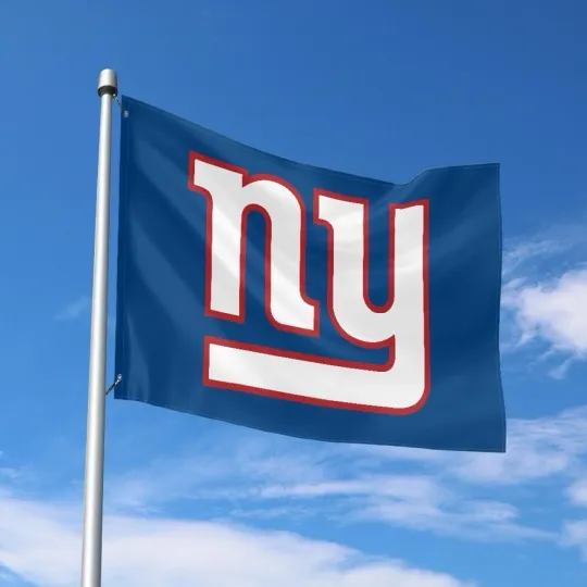 Discover New York Football Team House Flag