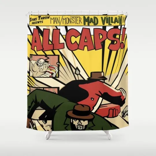 Discover Mf Dooom Shower Curtain Set Bathroom Set For Bathroom Decor Best Gift For