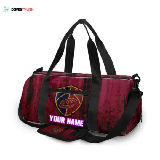 Discover Cleveland Grunge Personalized Name Travel Bag Gym Bag
