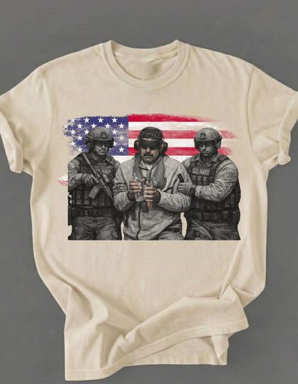 Discover Venezuela Libre Shirt | Captured Live Maduro Graphic Crewneck | Venezuelan Freedom Protest Shirt