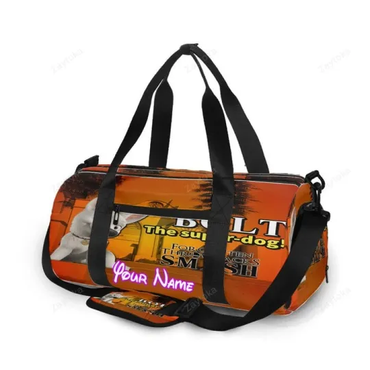 Discover Bolt Poster 7 Personalized Name Travel Bag Gym Bag