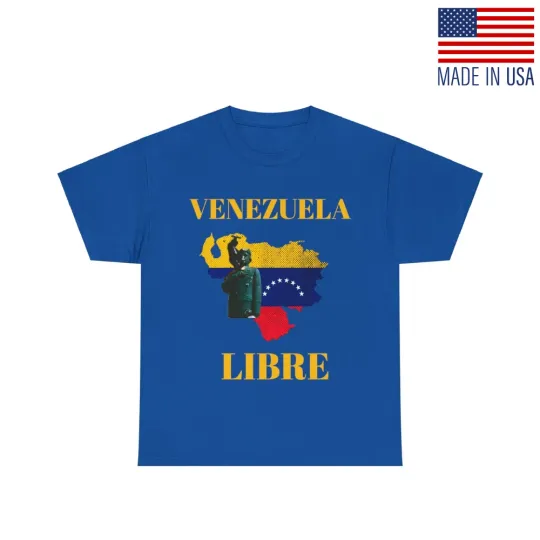 Discover Freedom for Venezuela: Overthrow Communism and Support Democracy Reprint T-Shirt