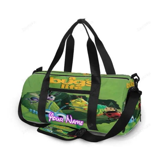 Discover A Bug's Life Poster 1 Personalized Name Travel Bag Gym Bag