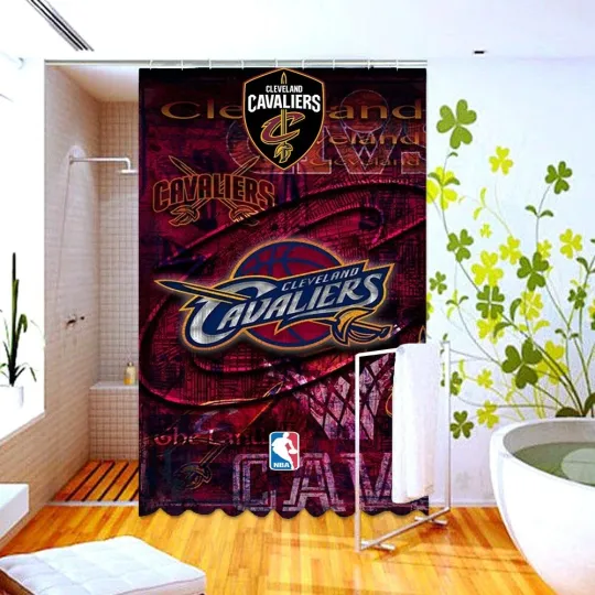 Discover Waterproof Shower Curtain cleveland Polyester Decor Bathroom