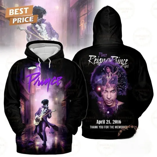 Discover Prince Thank You 2026 Hoodie