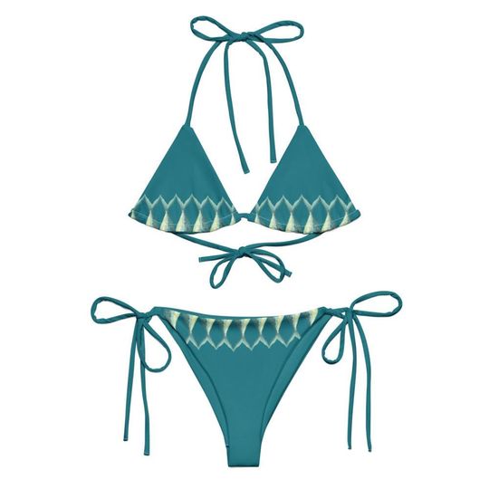 Discover Marine String Bikini Swimsuit for Women