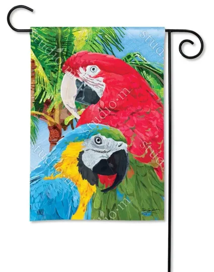 Discover TROPICAL BEAUTIES GARDEN FLAG