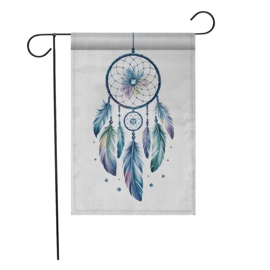 Discover Dreamcatcher Garden Flag Boho Feathers Outdoor Yard Decor