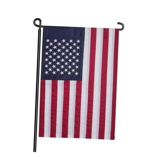 Discover 12x18 Inch American Garden Flag,Embroidered American Flags for