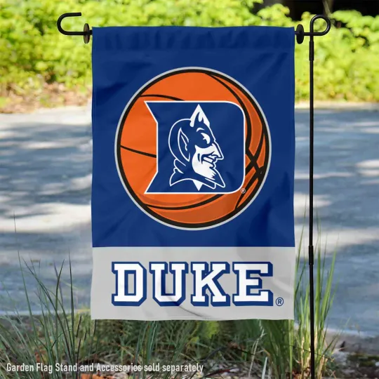 Discover Duke Basketball Garden Flag