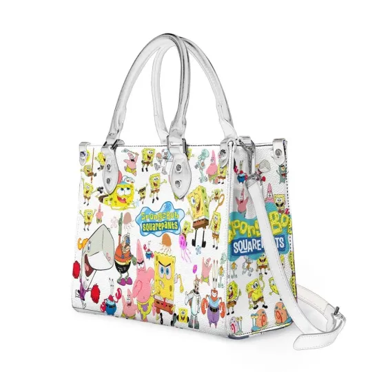 Spongebob Squarepants Leather Handbag for Women