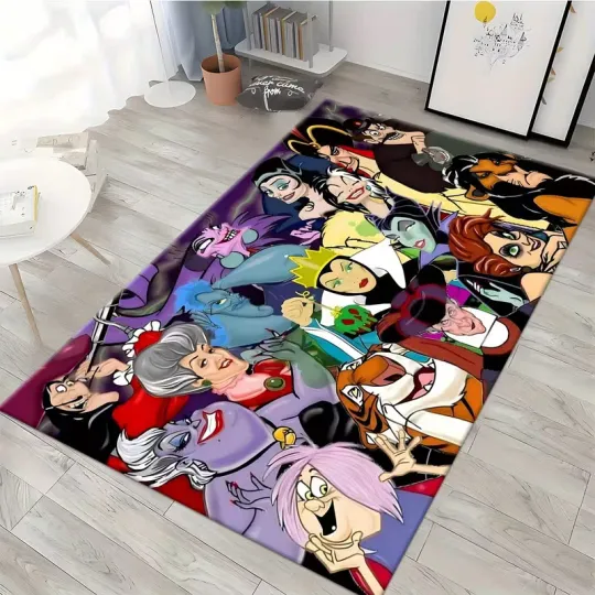Discover Villain Design Printed Rug, Decor Room Rug Best Gift US Decor
