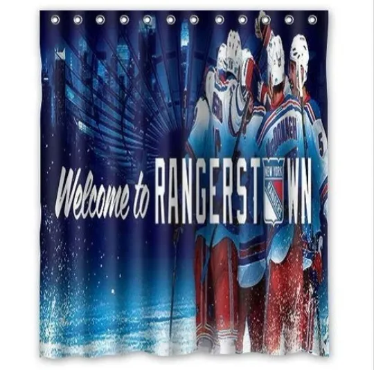 Discover Waterproof Shower Curtain Welcome to rangers town Polyester Decor Bathroom