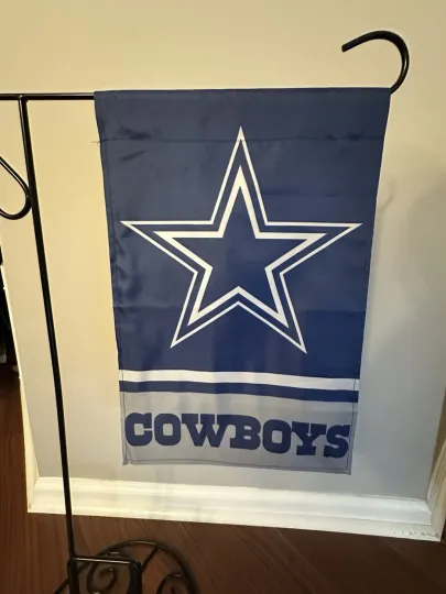Dallas Cowboys Garden Flag Double Sided Cowboys Premium Yard Flag 12x18