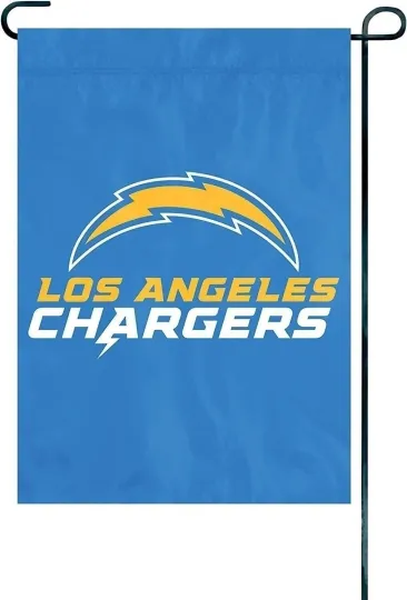 Discover Los Angeles Chargers Premium Garden Flag Banner Embroidered Applique 12x18...