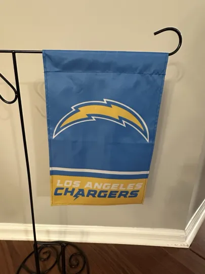 Discover Los Angeles Chargers Garden Flag Double Sided Chargers Premium Yard Flag 12x18