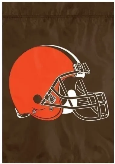 Cleveland Browns Premium Garden Flag Banner Applique  12.5x18 Inch