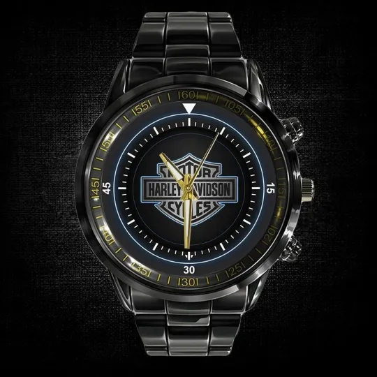 Discover Harley Motor Racing  Davidsonn Black Stainless Steel Watch For Men