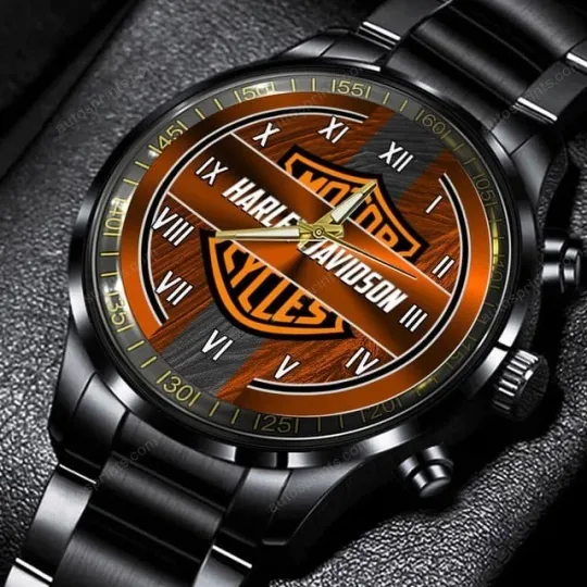 Discover Harley Motor Racing  Davidsonn Black Stainless Steel Watch For Men