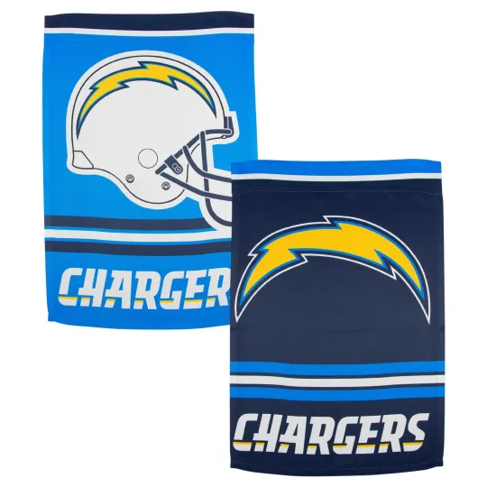 Discover football San Diego Chargers Double Sided 12" x 18" Garden Flag