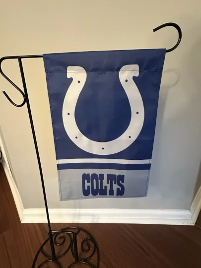 Discover Indianapolis Colts Garden Flag Double Sided Colts Premium Yard Flag 12x18