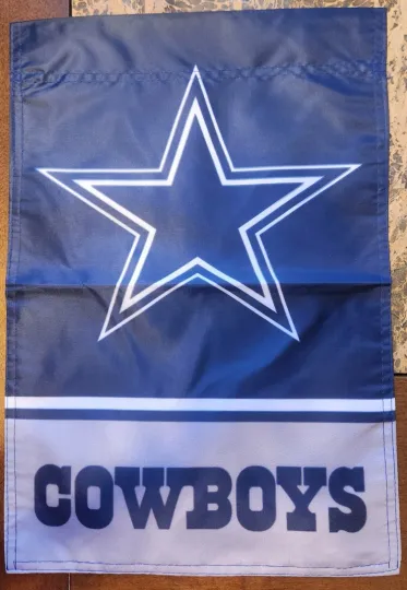 Dallas Cowboys 12 X 18 Inches Double Sided football Football Garden Flag