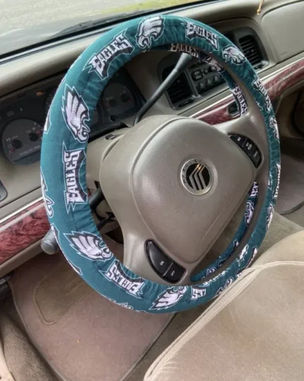 Discover Philadelphia Eagles Steering Wheel Cover for Car Accessories
