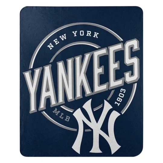 Discover New York Yankees  Northwest 50"x60" Campaign Fleece Throw Blanket