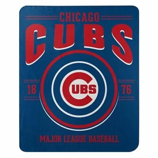 Discover New Baseball Chicago Cubs Fleece blanket Southpaw Soft Throw 50" x 60"