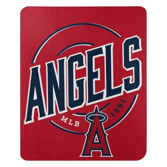 Discover Los Angeles Angels  Northwest 50"x60" Campaign Fleece Throw Blanket