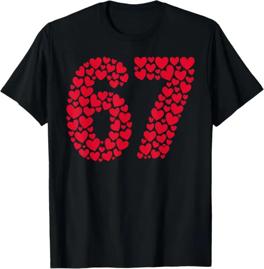 Discover Valentine's Day Heart Pattern Unisex T-Shirt