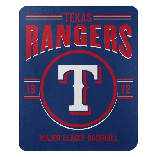 Discover NEW Texas Rangers   Fleece Throw Blanket 50" x 60" Baseball League
