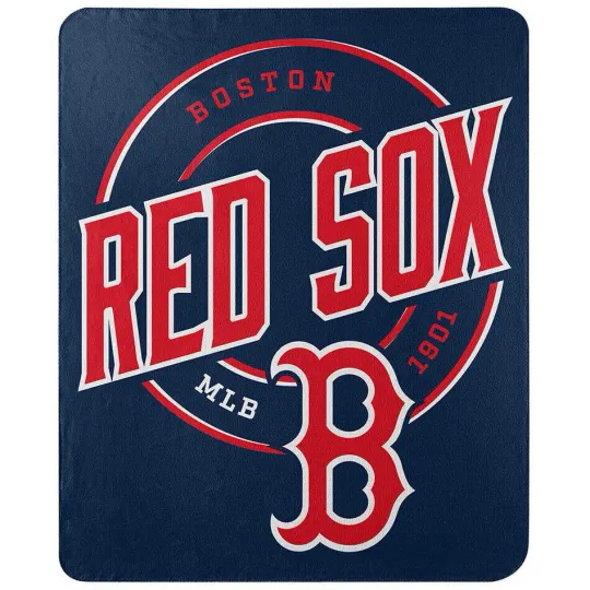 Discover Boston Red Sox MLB Northwest 50"x60" Campaign Fleece Throw Blanket